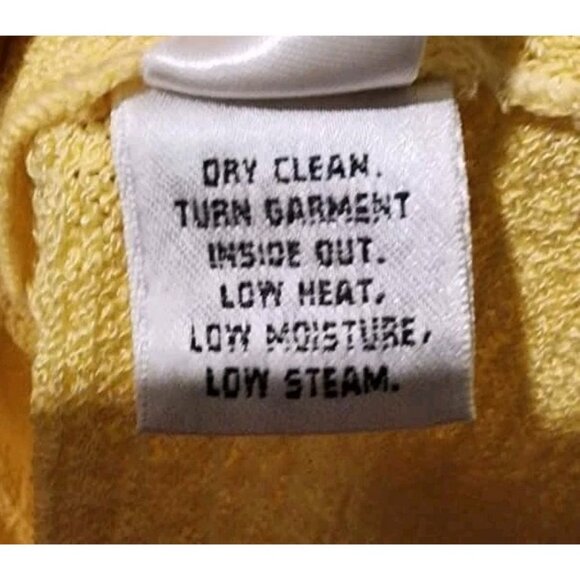 St. John Collection Sequined Top Women's Medium Light Yellow Half Sleeves - Picture 6 of 6